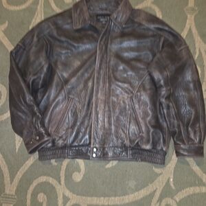 Men's Brown Leather Jacket